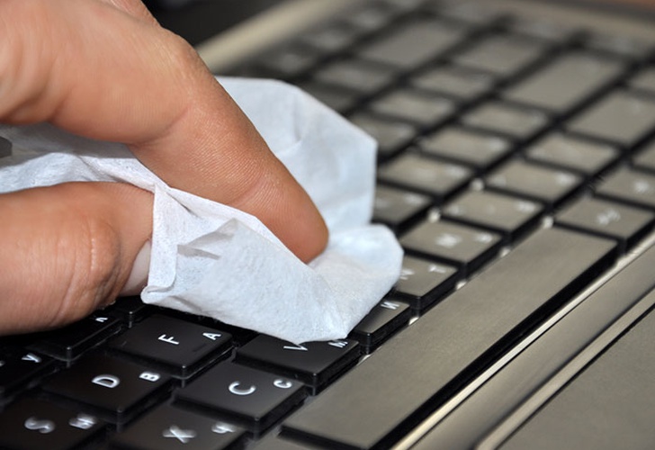 Limpiar teclado del ordenador